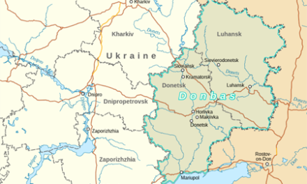 What led to Russia intervening in the Donbass.