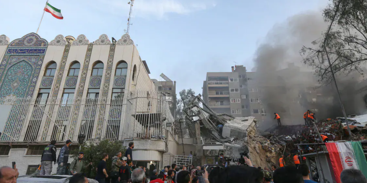 Iranian Consulate in Damascus Abliteration Claims 11 Lives, Escalates Regional Tensions.